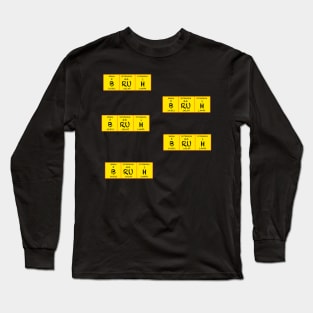 BRUH stickrs Long Sleeve T-Shirt